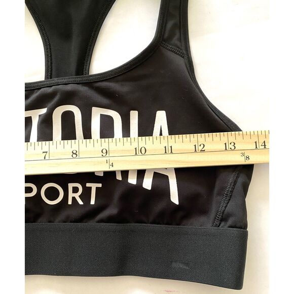 Victoria Sport Victoria Secret Black Sports Bra No Padding Logo - Picture 5 of 7